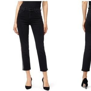 J Brand Ruby High Rise Crop Cigarette Jeans